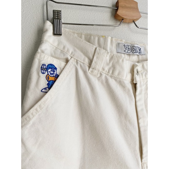 Polar Skate Co. ’93 Canvas Shorts // Ivory Denim - Picture 2 of 16